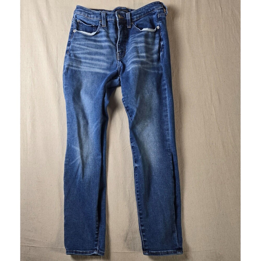 Lucky Brand High Rise Skinny Jeans‎  Women’s Size 4/27A  Blue Denim